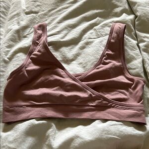Auden nursing Mauve Wrap Bralette
